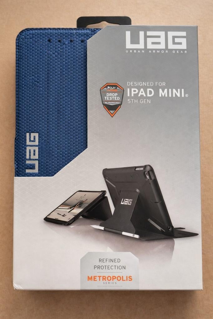 UAG Metropolis iPad Mini 4/5 hoes – nieuw / sterke beschermi, Computers en Software, Tablet-hoezen, Ophalen of Verzenden, Nieuw