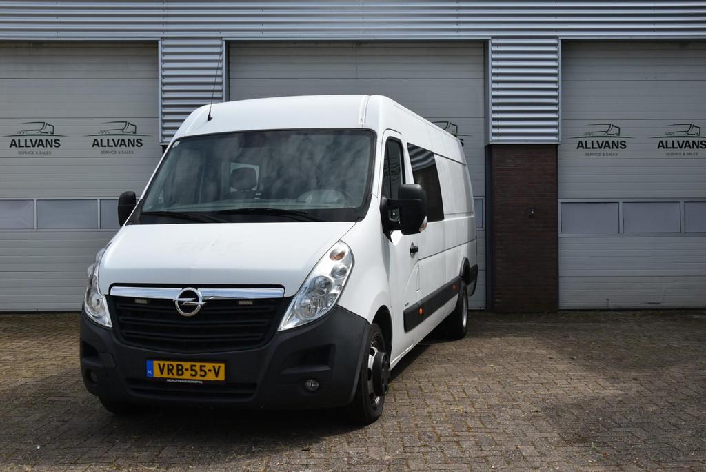 Opel Movano 2.3 CDTI L4H2 DL Dubbel cabine, Euro 5, Achterwielaandrijving, Gebruikt, 4 cilinders
