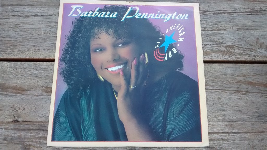 Maxi single - Barbara Pennington - All American Boy, Cd's en Dvd's, Vinyl Singles, Ophalen of Verzenden, Zo goed als nieuw, Dance en House