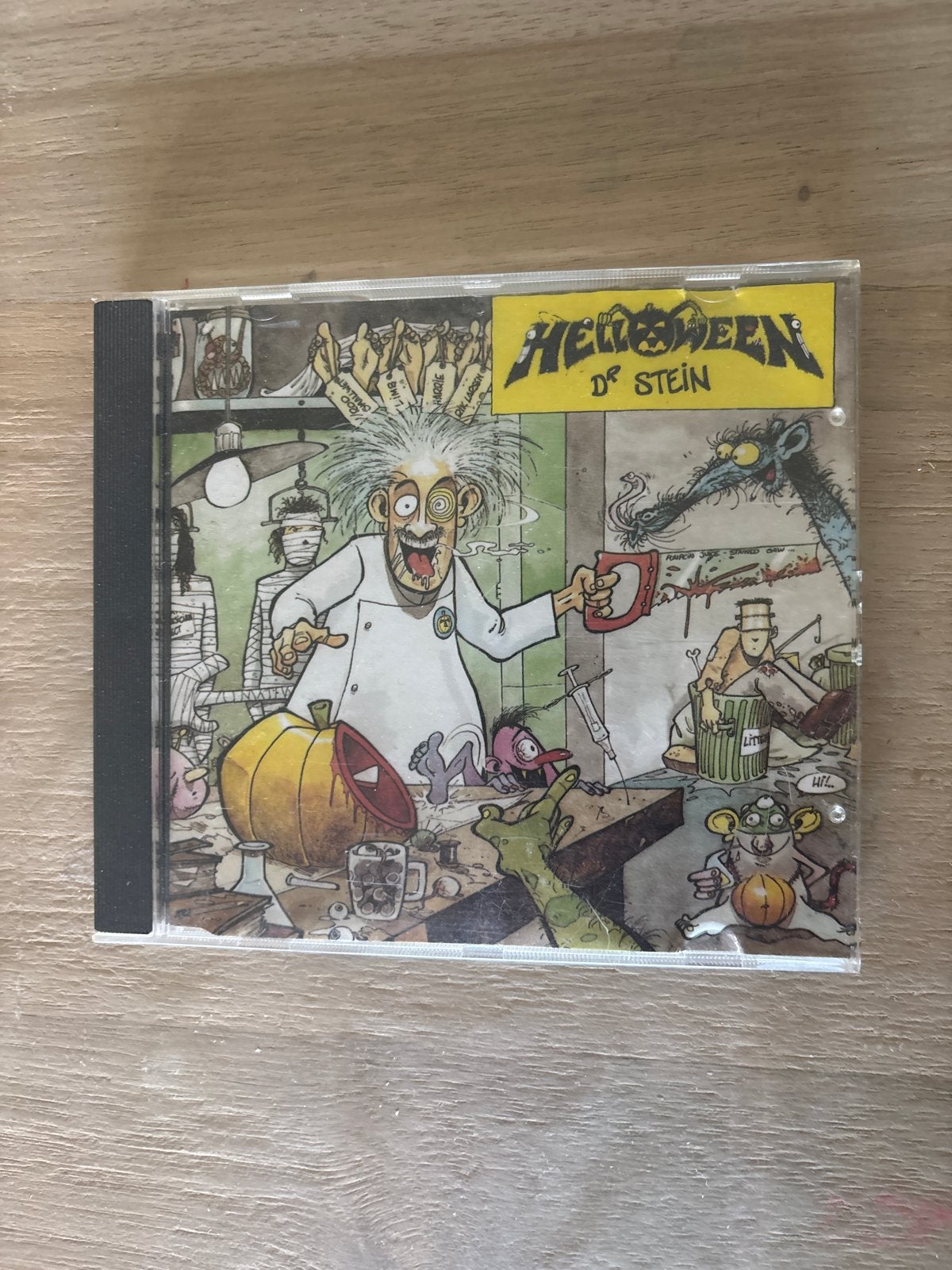 Helloween - Dr. Stein CD Single met Sony CD Single Adaptor, Ophalen of Verzenden, Gebruikt, Speciale editie