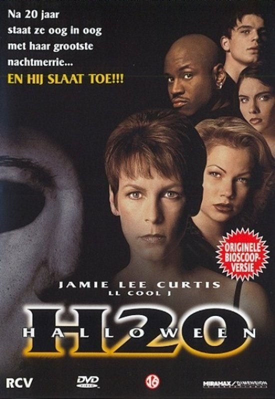 Halloween H2O DVD - Originele Bioscoop Versie, Engels, Vanaf 16 jaar, Ophalen of Verzenden, Zo goed als nieuw