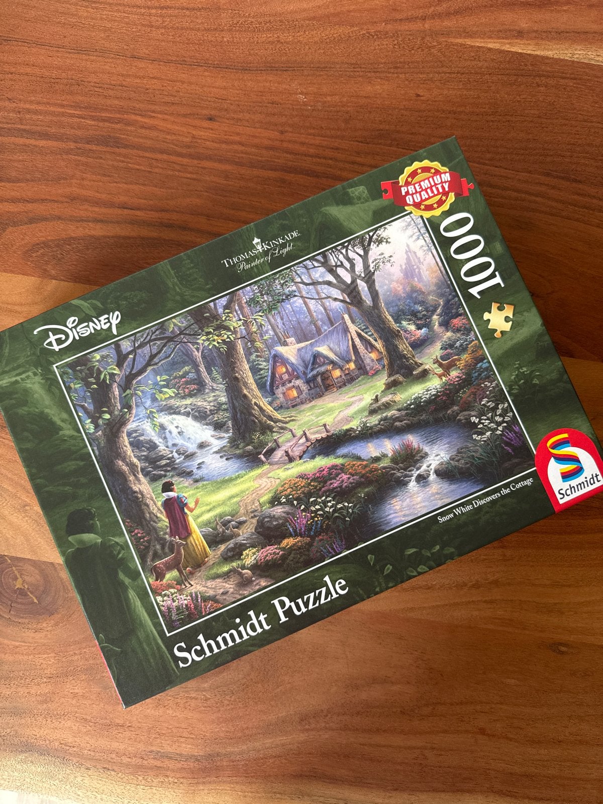 Disney Sneeuwwitje Schmidt Legpuzzel 1000 stukjes, Verzenden, 500 t/m 1500 stukjes, Nieuw, Legpuzzel
