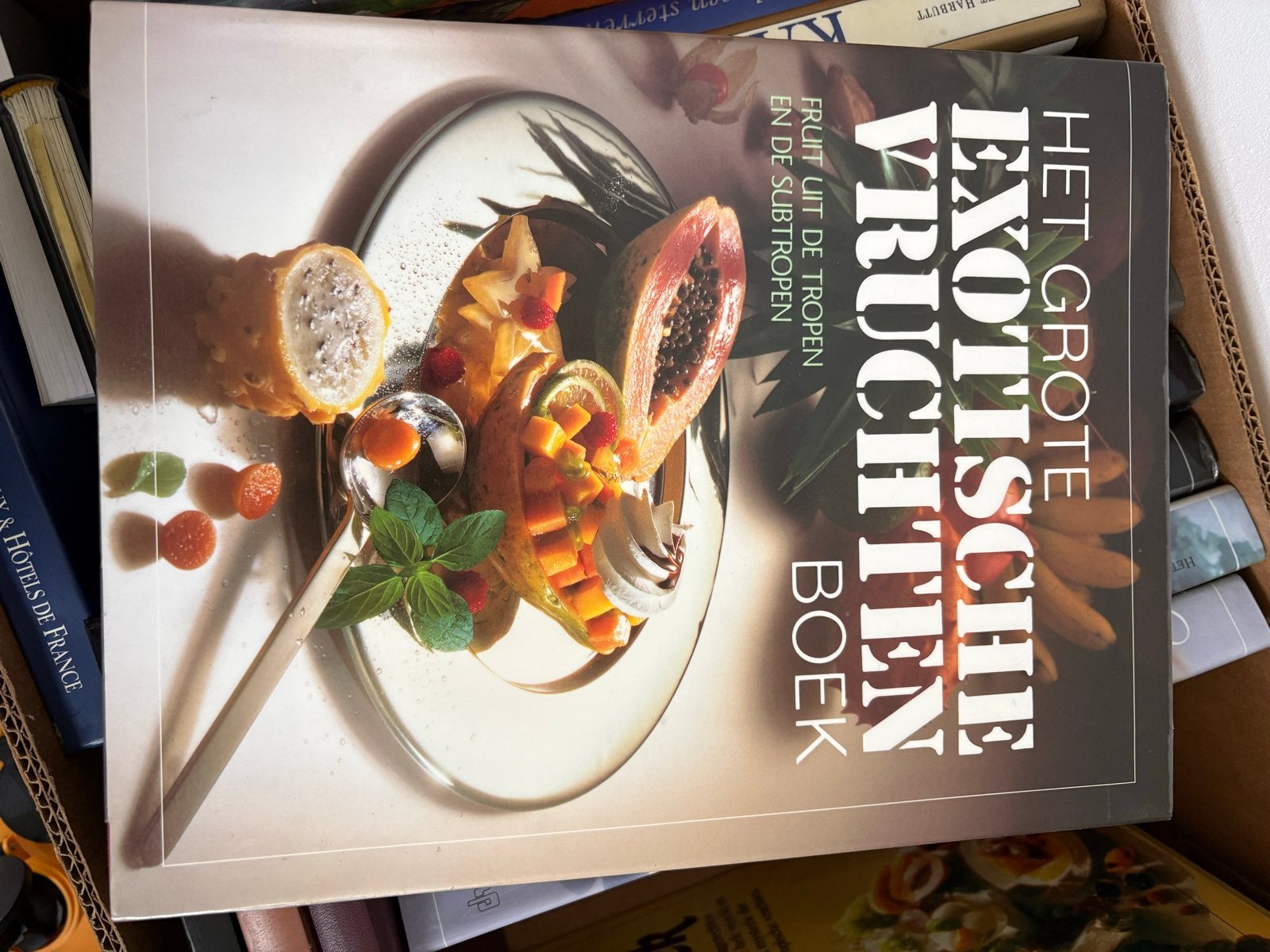 Het Grote Exotische Vruchten Boek - Fruit uit de Tropen, Ophalen of Verzenden, Gelezen, Overige gebieden, Overige typen
