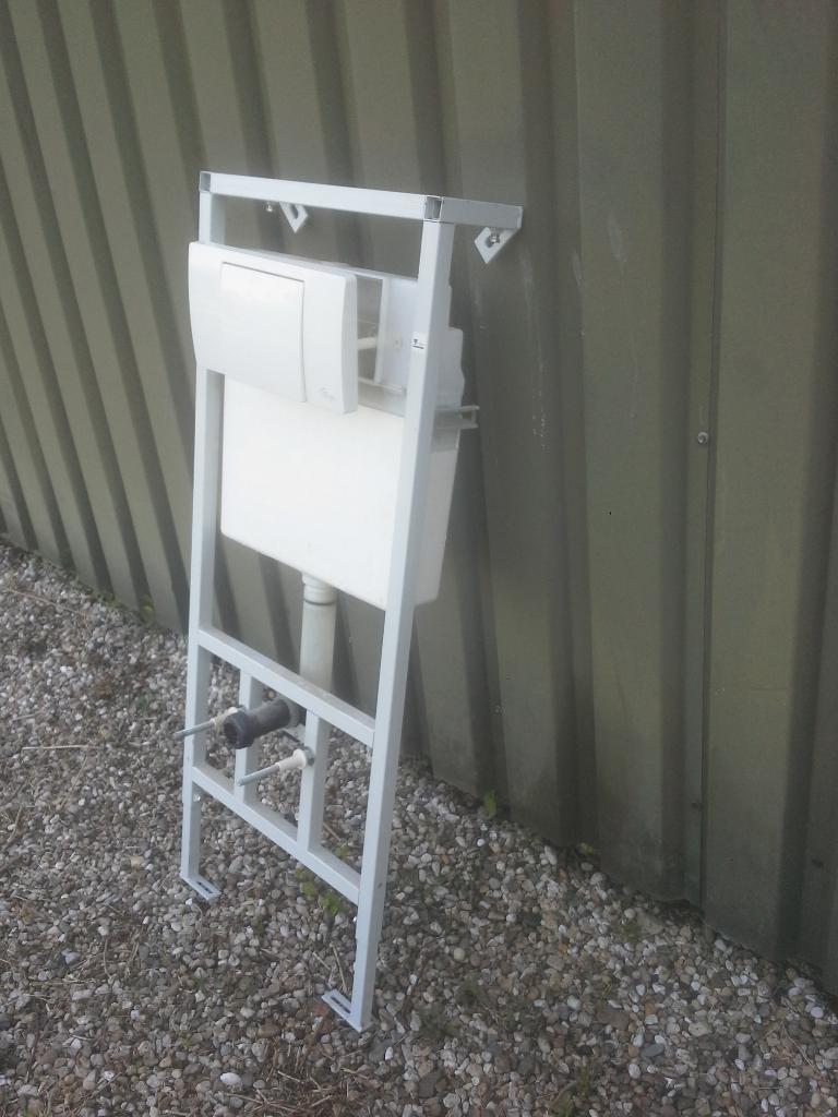 inbouwtoilet, Doe-het-zelf en Verbouw, Sanitair, Ophalen of Verzenden, Gebruikt, Toilet