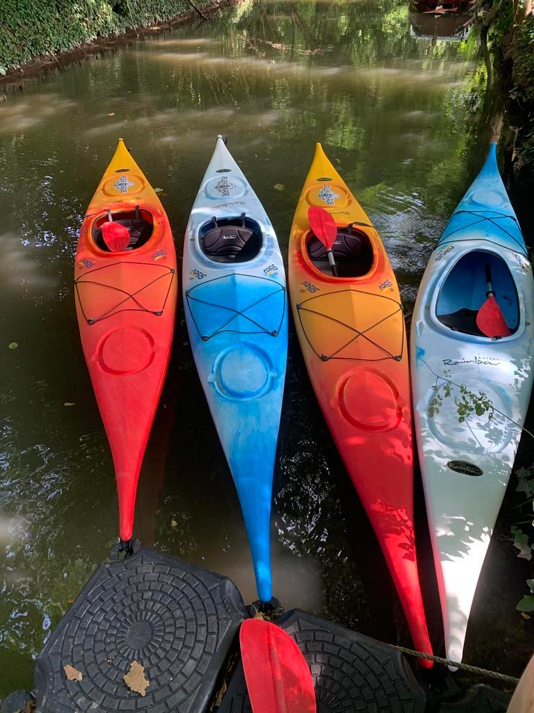 1-persoons kajak Rainbow Oasis 430 (4 stuks) - Incl. peddel, Ophalen, Gebruikt, 1-persoons