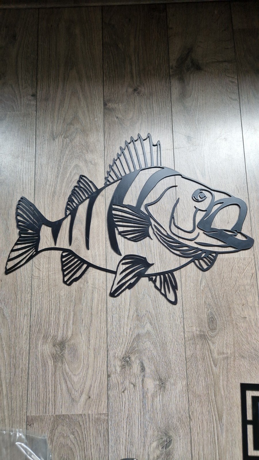 Stalen Baars Wanddecoratie - Leuk voor aan de muur!, Huis en Inrichting, Ophalen, Metaal, Wandsculptuur, Industrieel