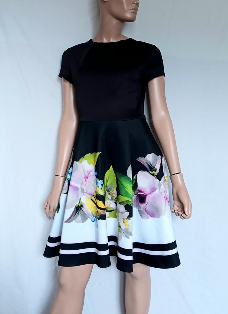 TED BAKER Jurk , Maat 2 ( 36 ), Kleding | Dames, Jurken, Ophalen of Verzenden, Zo goed als nieuw, Maat 36 (S), Overige kleuren