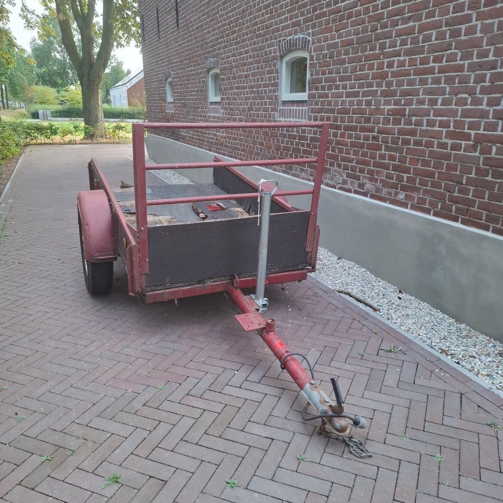 Opknapper Aanhanger - Elektriciteit Werkt, Ophalen, Gebruikt