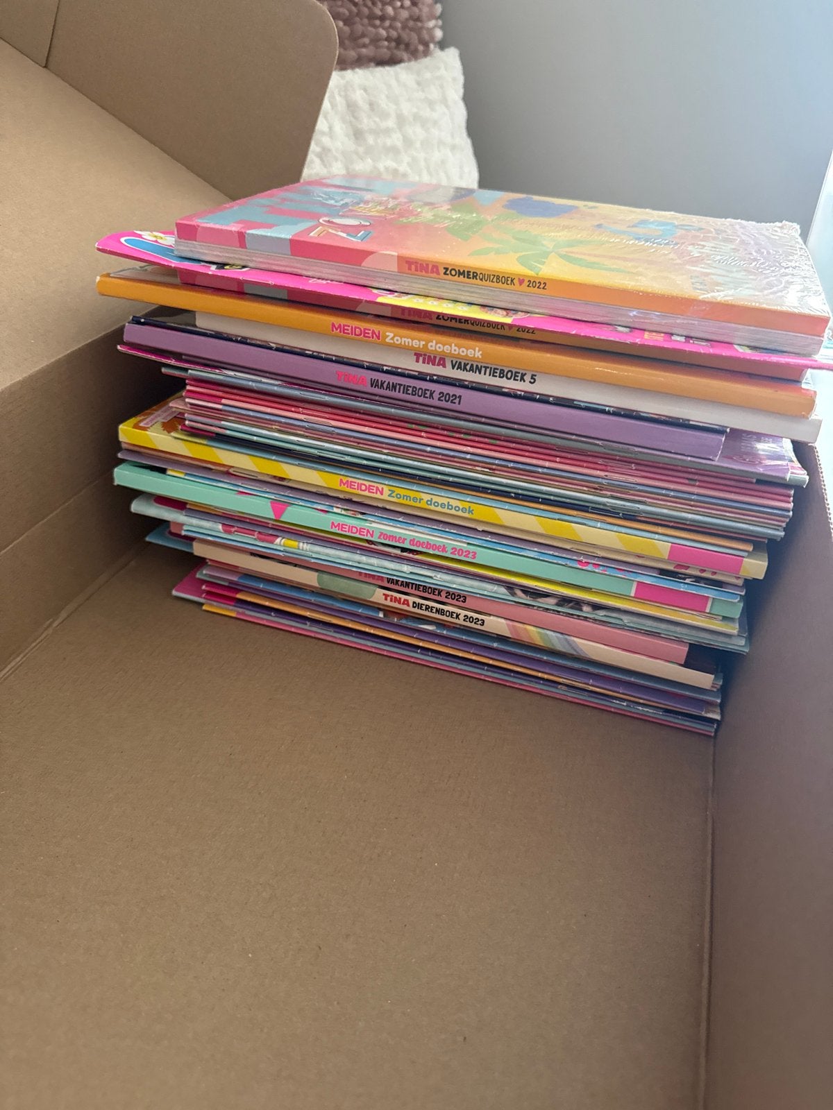 Doos vol Tina en Meiden tijdschriften, Ophalen, Gelezen, Overige typen