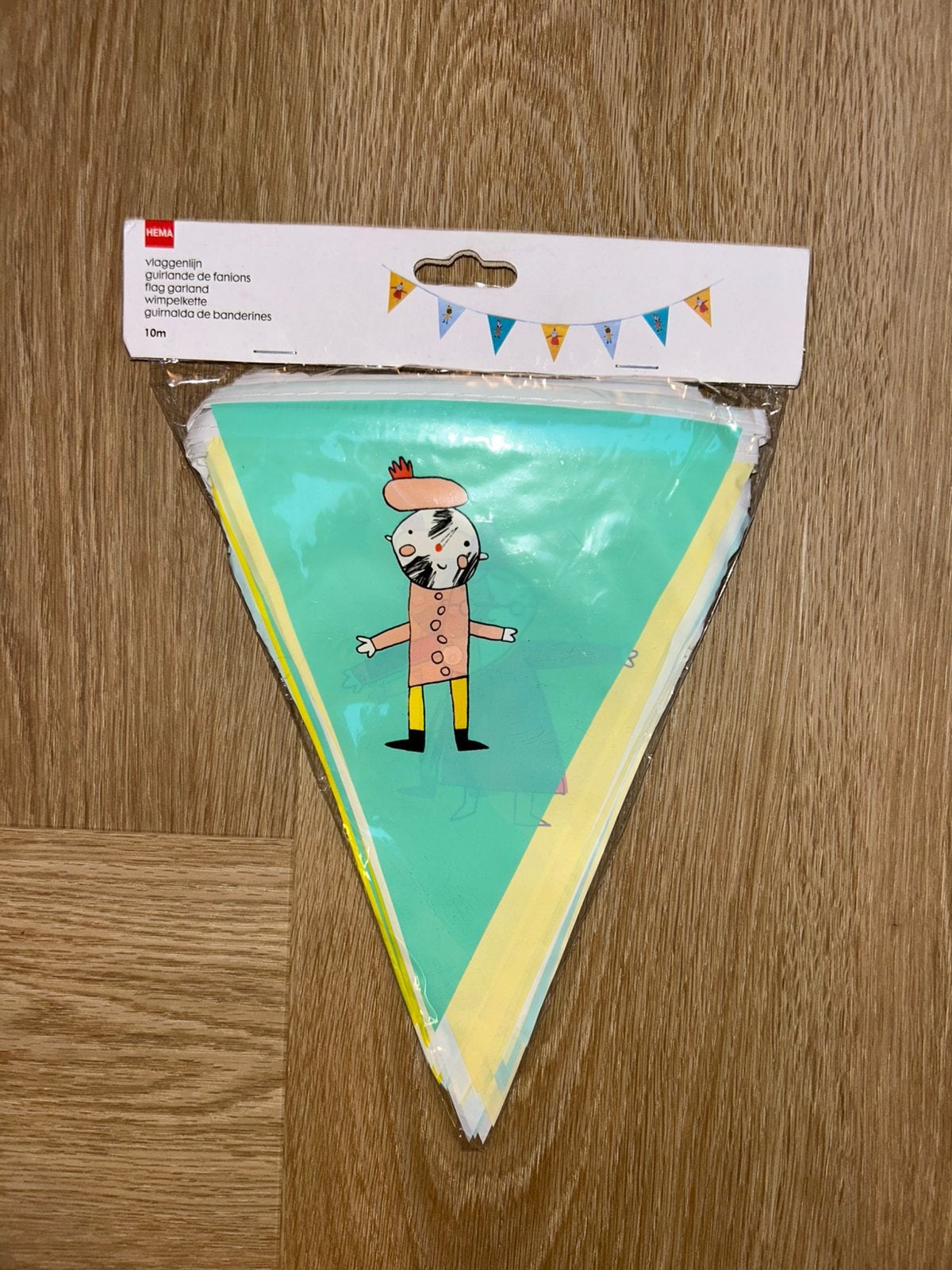 Pieten vlaggetjed, Diversen, Sinterklaas, Ophalen of Verzenden, Nieuw