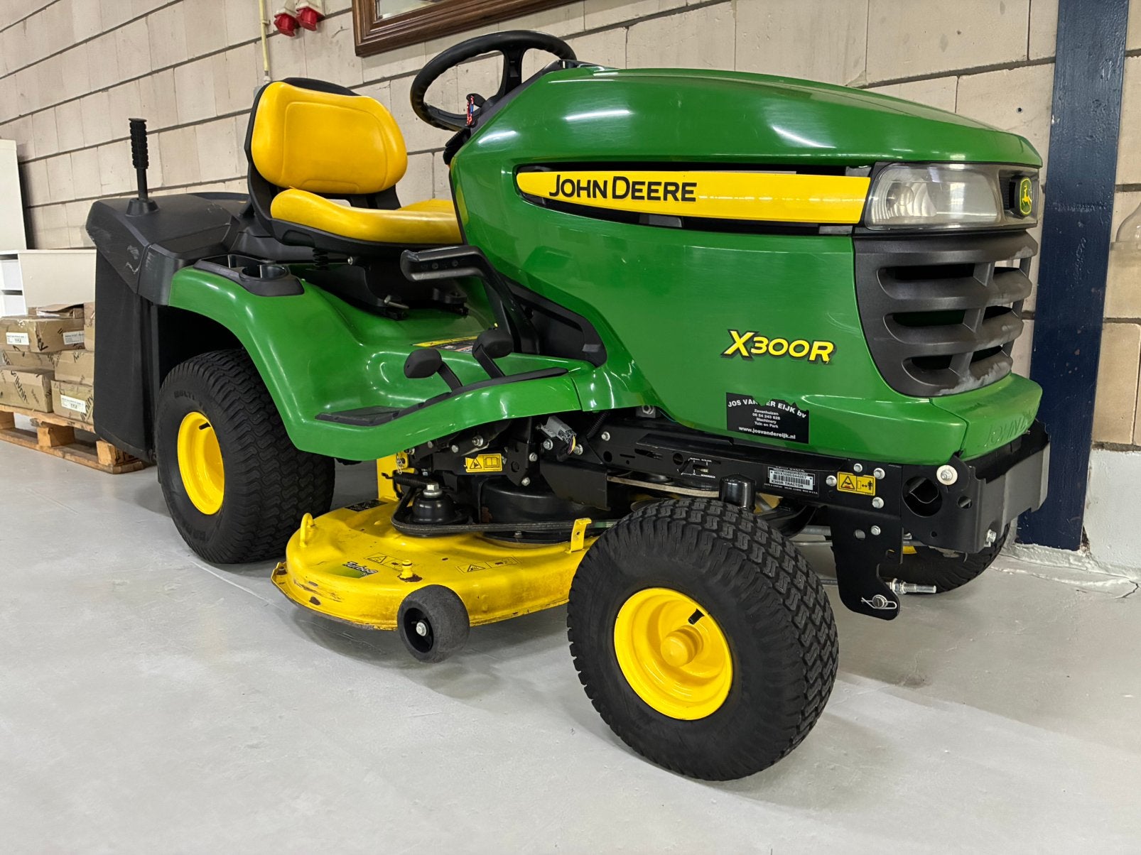 John deere X300R zit maaier, Ophalen of Verzenden, Zo goed als nieuw