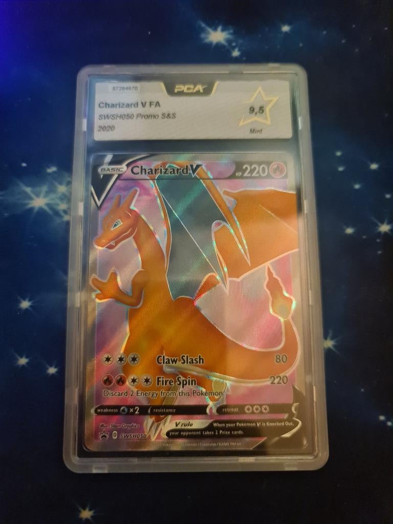 PCA 9.5 Mint Charizard V FA Pokémon kaart, Hobby en Vrije tijd, Verzamelkaartspellen | Pokémon, Ophalen of Verzenden