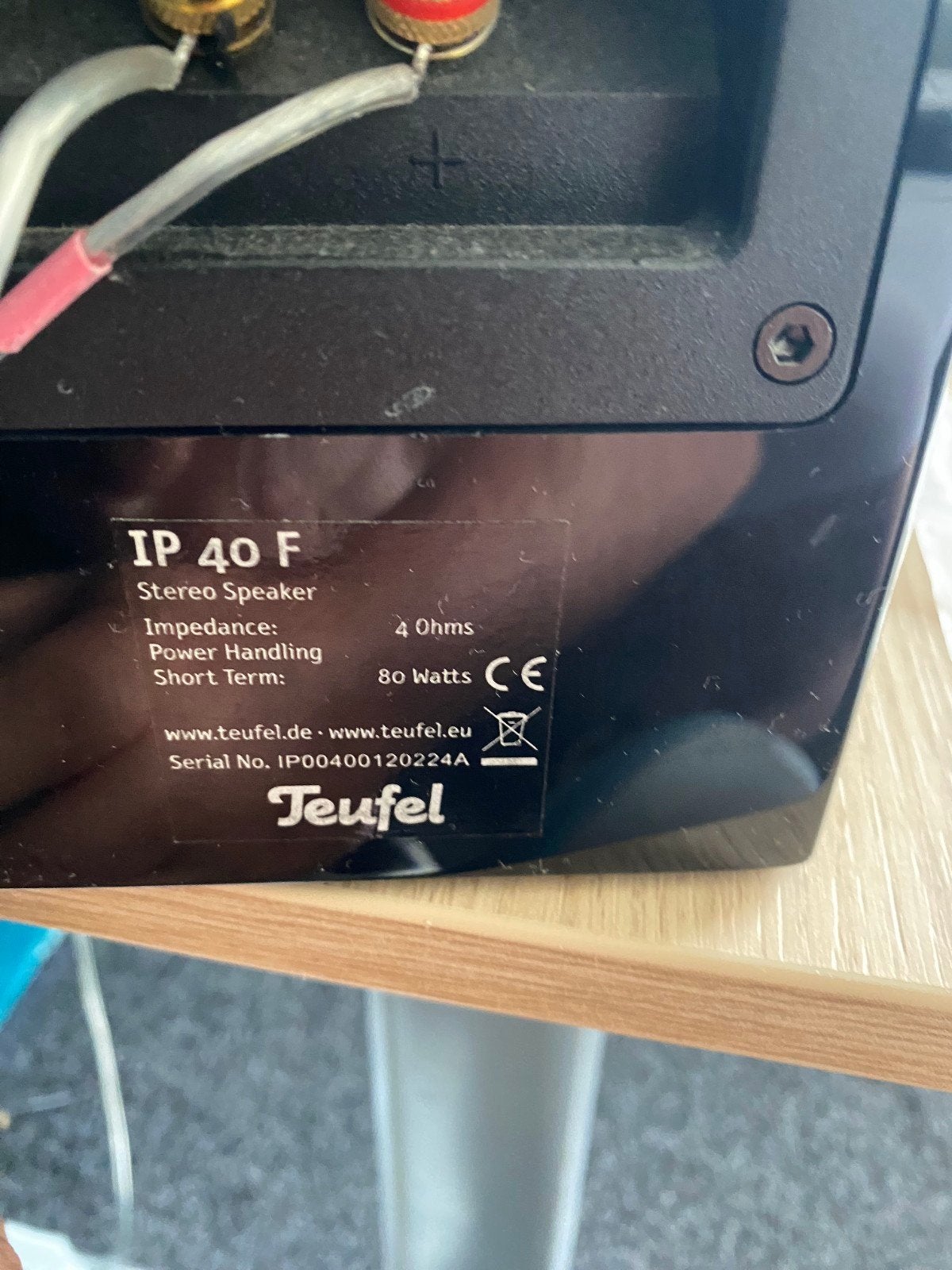 Teufel IP 40 F Stereo Speakers - incl gratis versterker