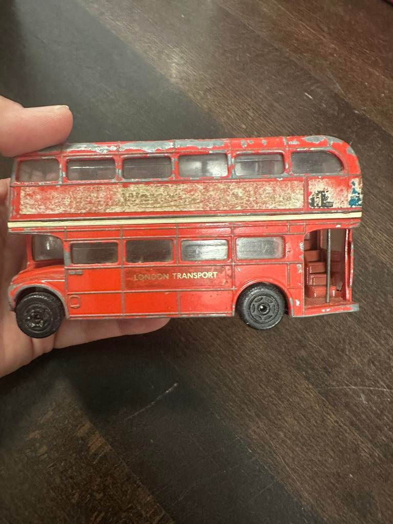 Vintage bus Routemaster Londen Corgi Toys, Hobby en Vrije tijd, Modelauto's | Overige schalen, Ophalen of Verzenden, Zo goed als nieuw