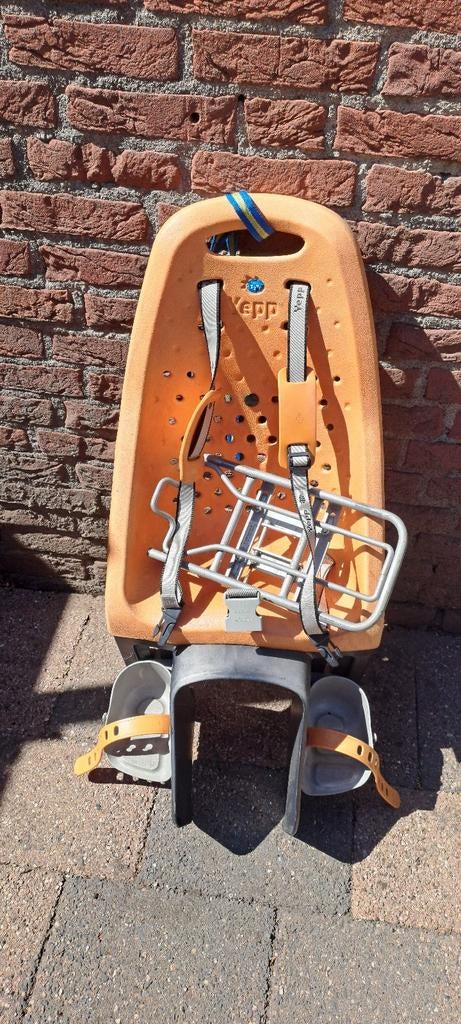 Fietsstoeltje met bagagedrager adapter, Ophalen, Gebruikt