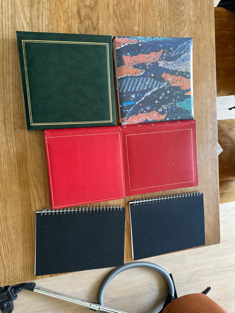 Diverse fotoalbums - Set van 6, Ophalen of Verzenden, Zo goed als nieuw, Fotoalbum