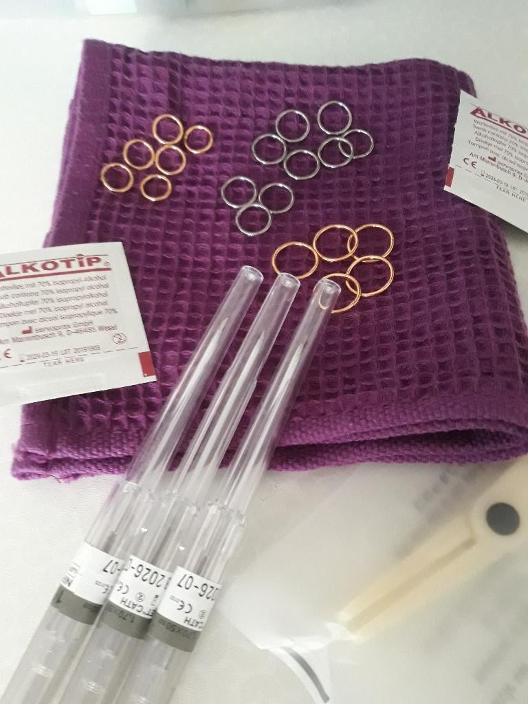 piercings steriel en nipro naalden, Overige materialen, Overige typen, Nieuw, Ophalen of Verzenden