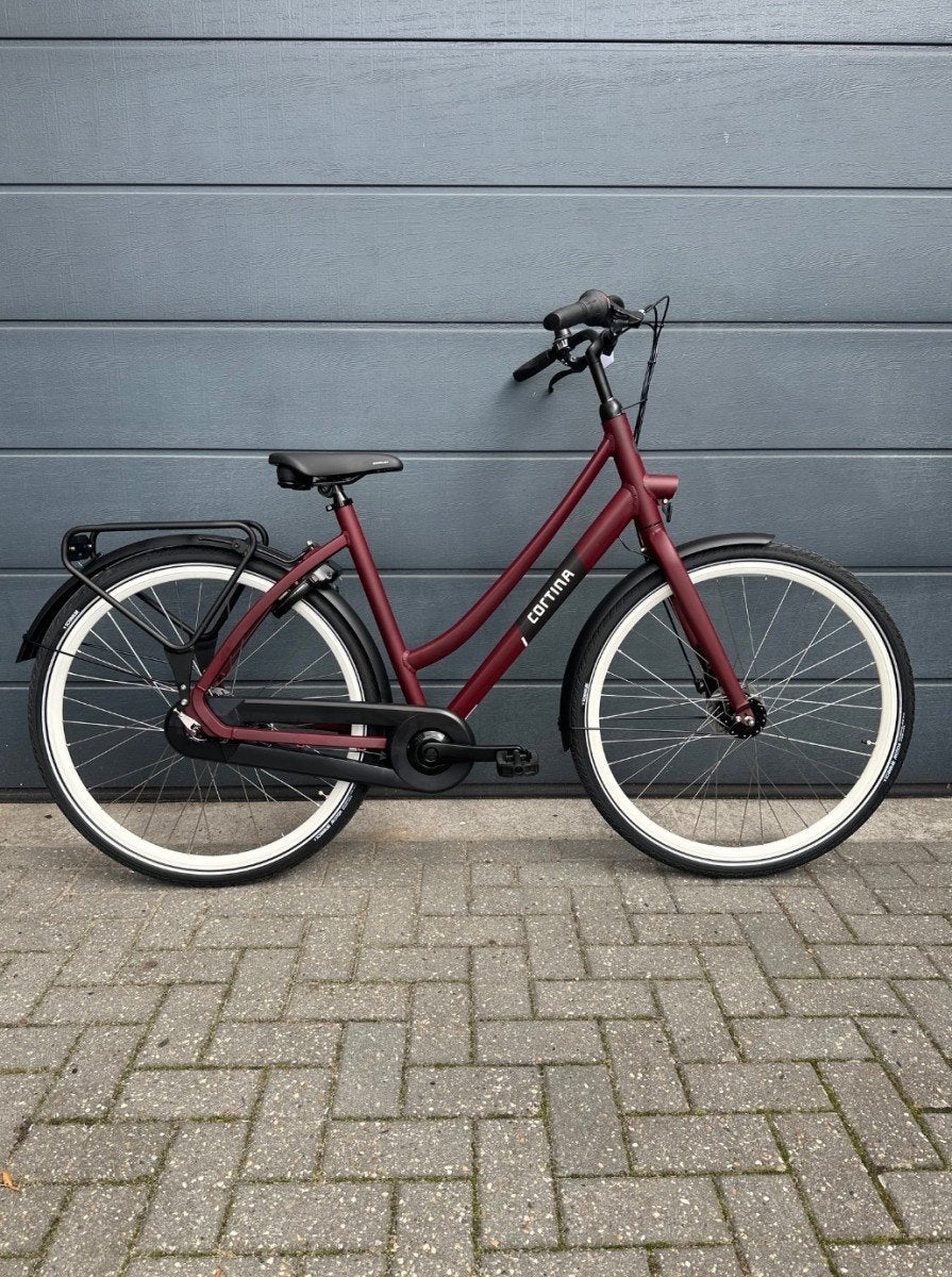 CORTINA Tide Dames Burgundy Red Matte 53cm, 53 tot 56 cm, -, -, Versnellingen