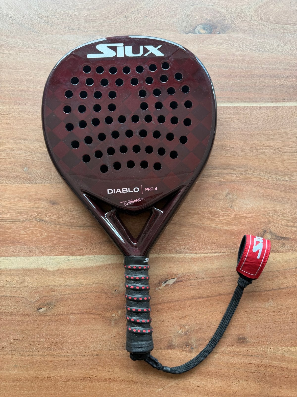 Siux Diablo Pro 4 Padelracket - Zo goed als nieuw, Ophalen of Verzenden, Zo goed als nieuw, Padelracket
