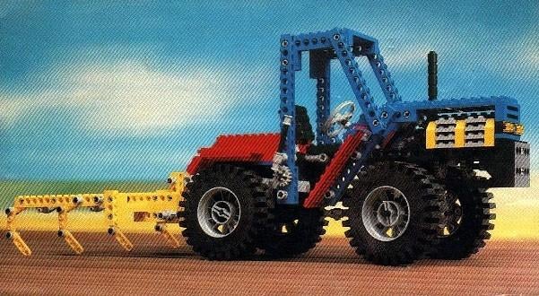 Lego 8859 Tractor, Ophalen, Gebruikt, Lego, Technic