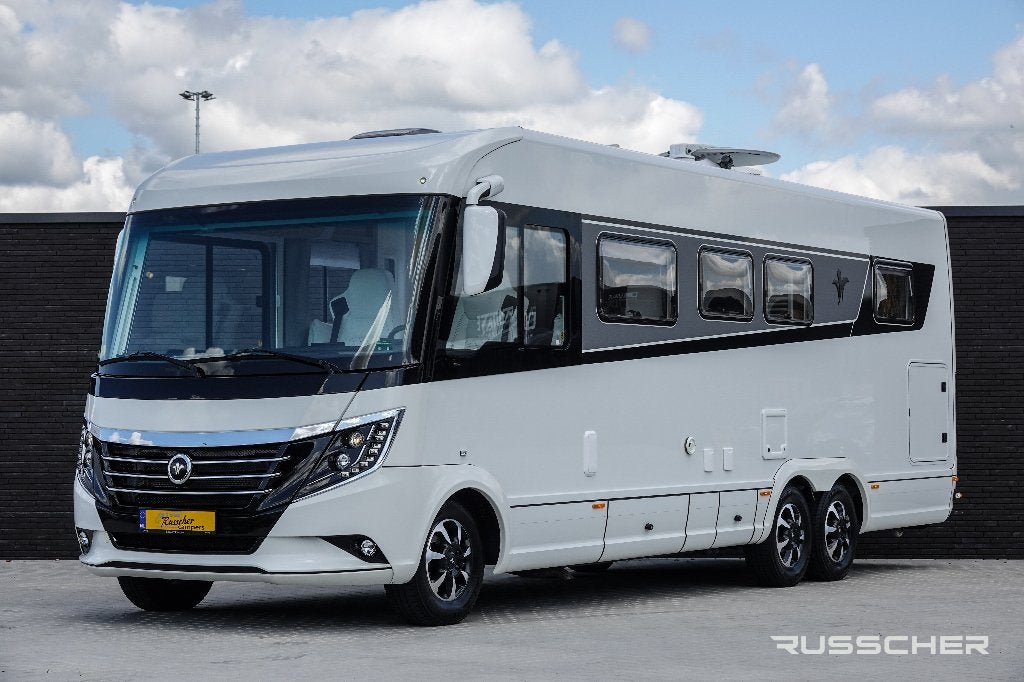 Niesmann Bischoff Arto 85 E Clou Line. zeer luxe uitgevoerd, Caravans en Kamperen, Niesmann+Bischoff, Fiat, Vloeistofverwarming