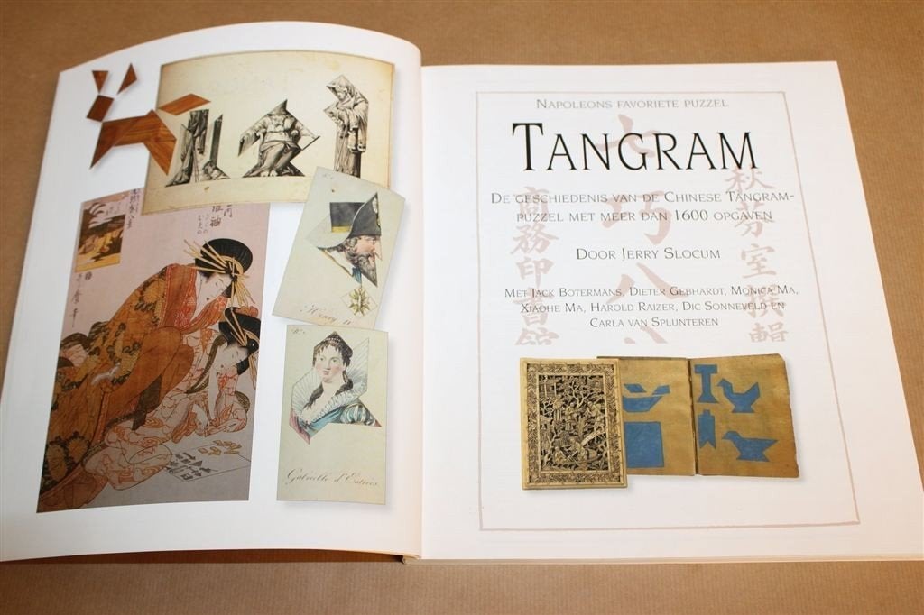 Tangram — Chinese Puzzelgeschiedenis met 1600+ Opgaven, Boeken, Ophalen of Verzenden, Gelezen, Tekenen en Schilderen