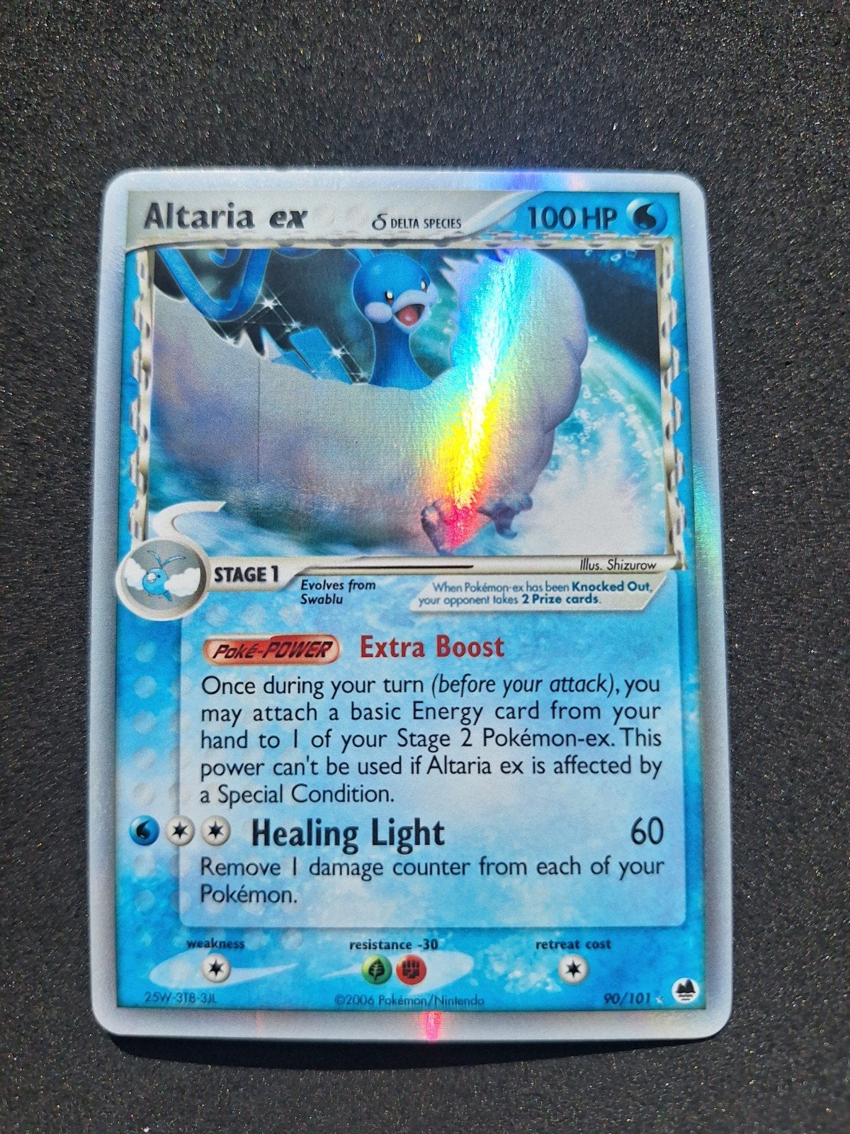 Altaria ex 90/101, Hobby en Vrije tijd, Verzamelkaartspellen | Pokémon, Ophalen of Verzenden, Zo goed als nieuw, Losse kaart, Foil