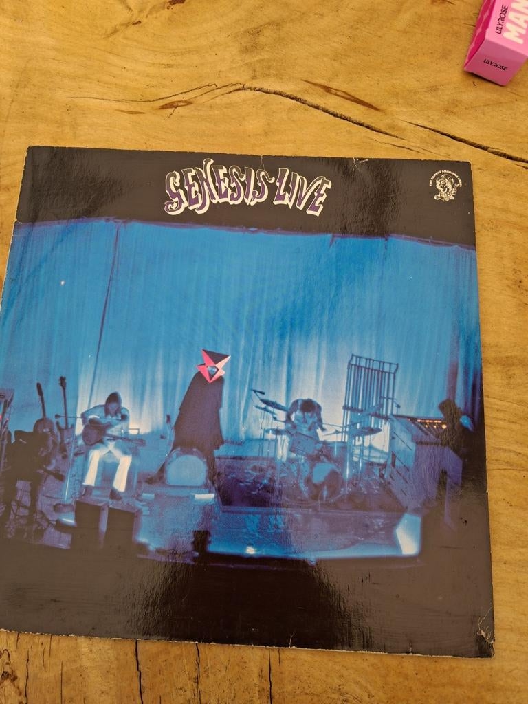 Genesis Live LP - Originele Persing 1973 - Progressive Rock, Progressive, Gebruikt, Originele persing, Ophalen of Verzenden