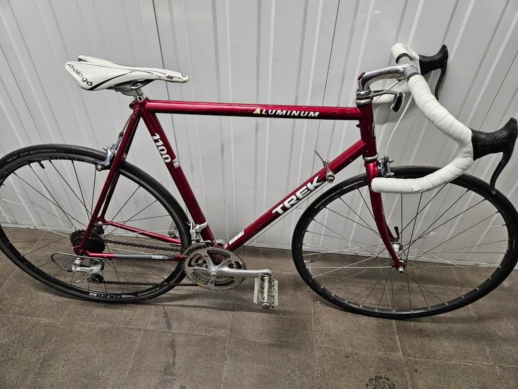 Vintage Trek 1100 aluminium, 56cm, 28 inch wielen, Fietsen en Brommers, 28 inch, Gebruikt, Aluminium, Meer dan 20 versnellingen