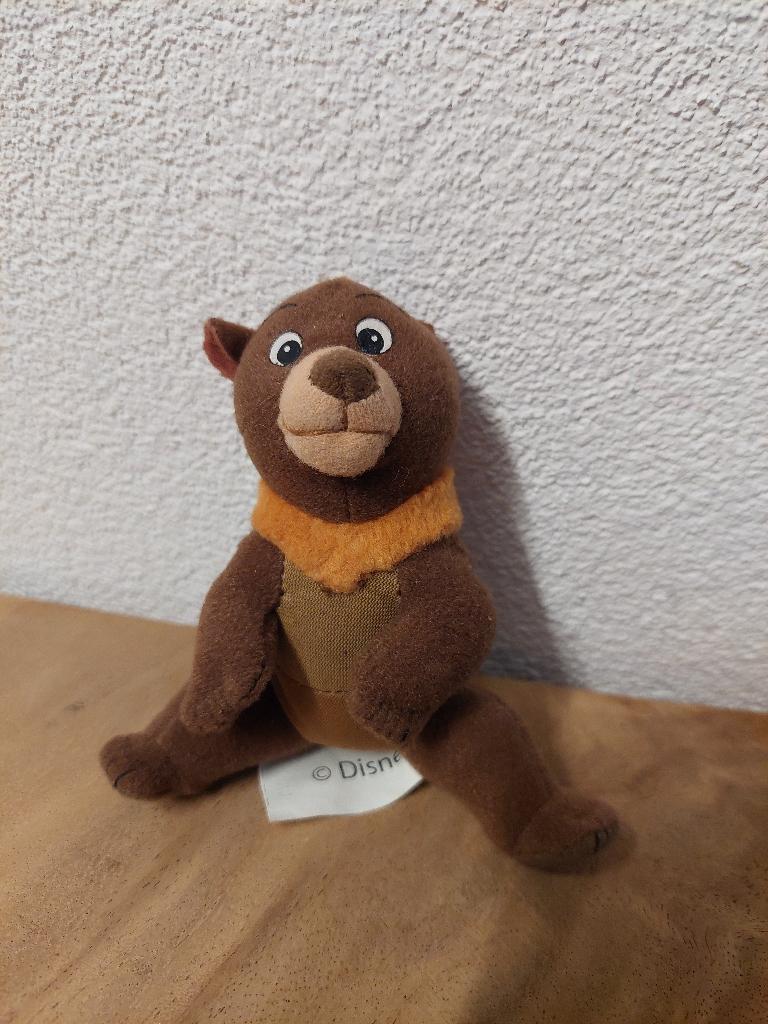 Vintage McDonalds Happy Meal: Disney Brother Bear knuffel, Verzamelen, Disney, Knuffel, Gebruikt, Disney, Overige figuren