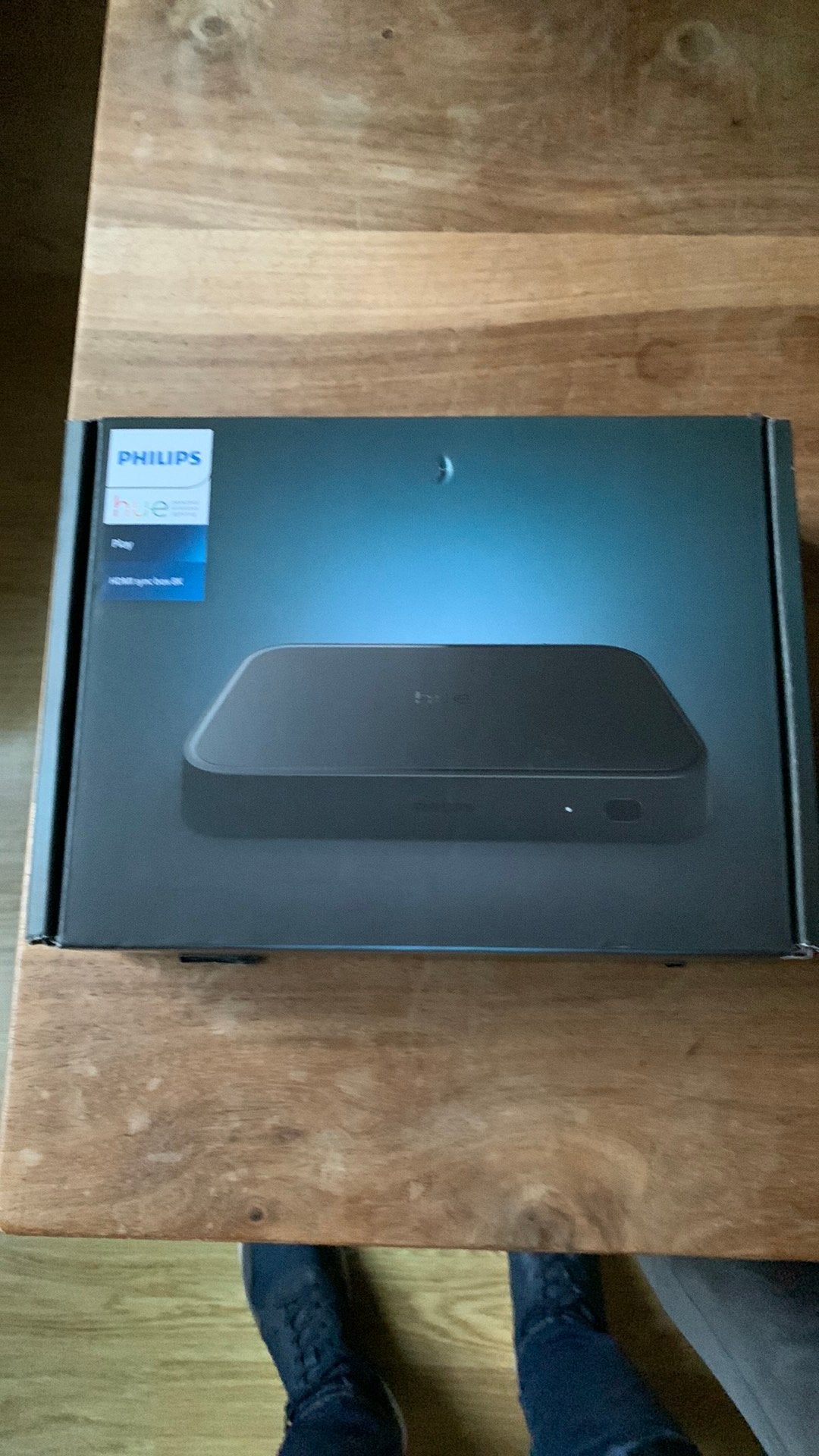 Philips hue Play HDMI sync box 8K, Ophalen of Verzenden, Zo goed als nieuw, HDMI