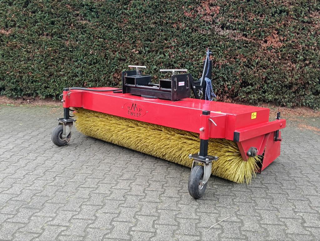 Veegmachine , veegborstel, Tuin en Terras, Ophalen of Verzenden, Gebruikt, Bezem