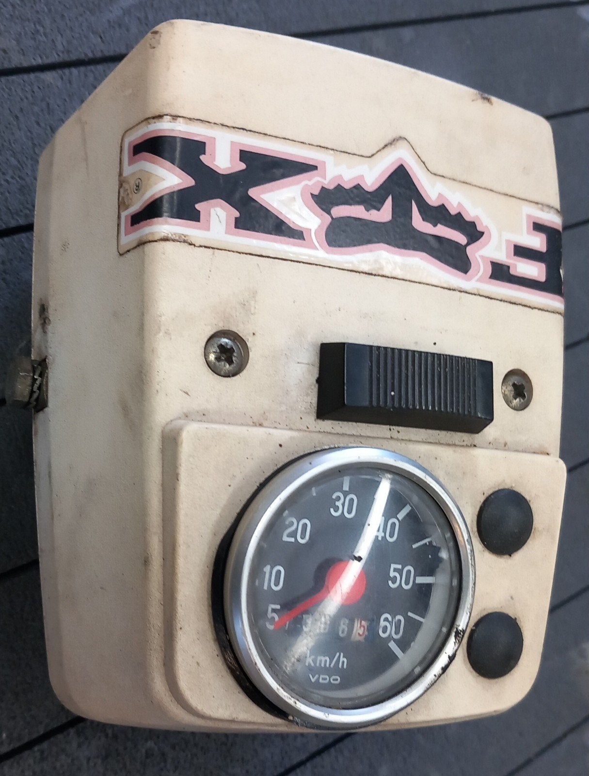 Koplamp met snelheidsmeter voor puch maxi, Fietsen en Brommers, Ophalen of Verzenden, Gebruikt, Koplamp