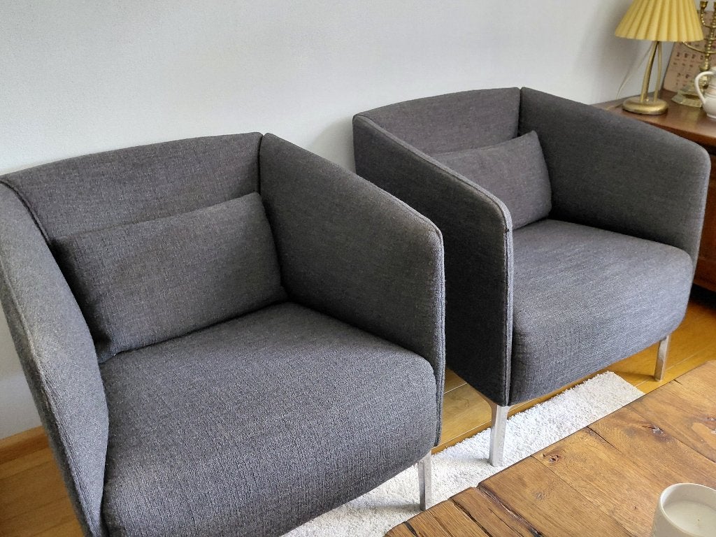 Rolf Benz fauteuils, Huis en Inrichting, Ophalen, Minder dan 75 cm, Zo goed als nieuw, Stof