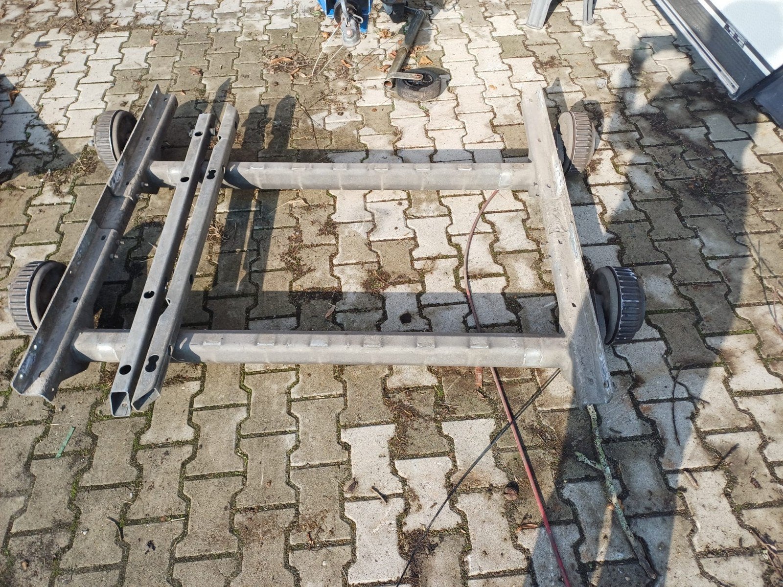 Al-Ko torsieassen voor machinetransporter (1500 kg/stuk), Ophalen, Gebruikt