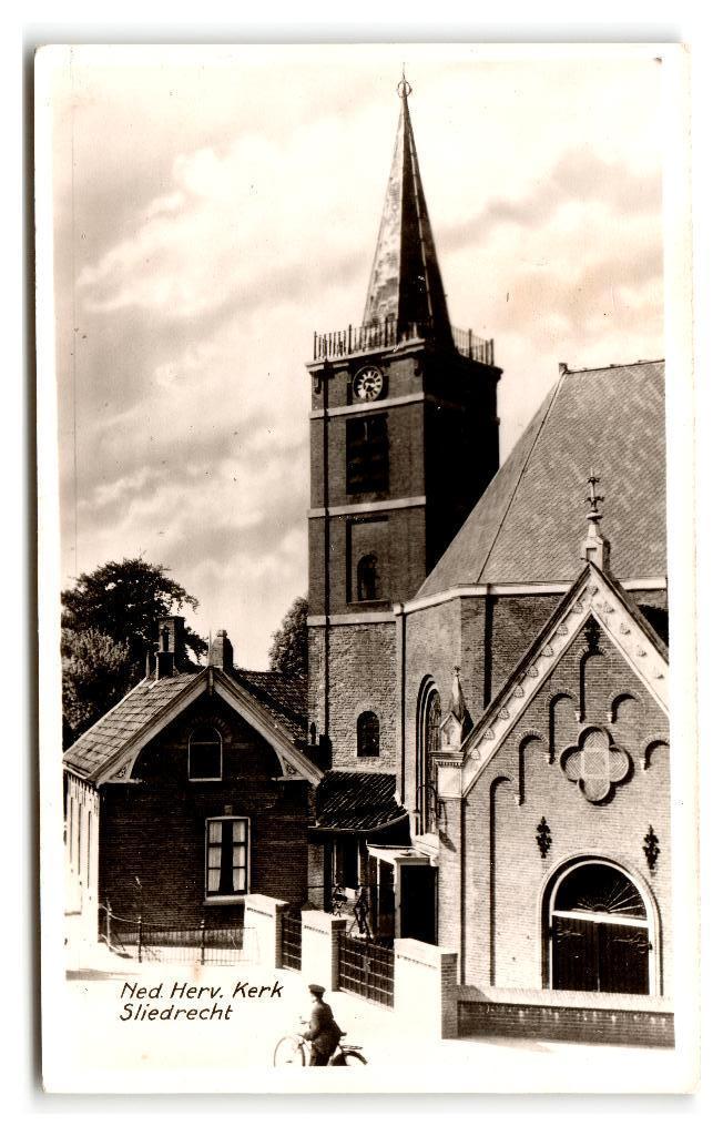 Sliedrecht, Ned. Herv. Kerk, Verzenden, 1940 tot 1960, Gelopen, Zuid-Holland