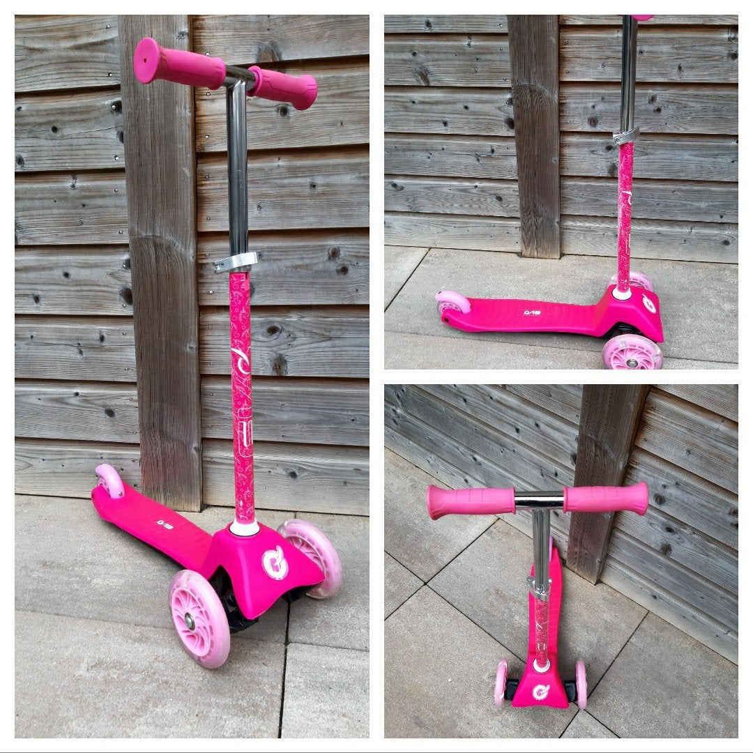 EVO Mini Cruiser Scooter Roze, Ophalen, Gebruikt, Gewone step, EVO Mini Cruiser