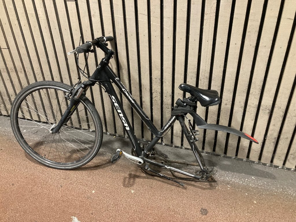 Sensa cross hybrid damesfiets frame, Gebruikt, Velgrem, Versnellingen, 50 tot 53 cm