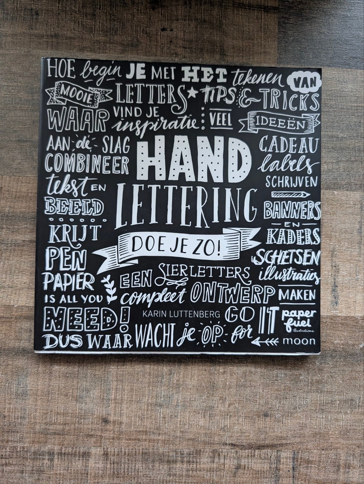 Handlettering Doe Je Zo! Leer handletteren, Ophalen of Verzenden, Gelezen, Tekenen en Schilderen, Karin Luttenberg