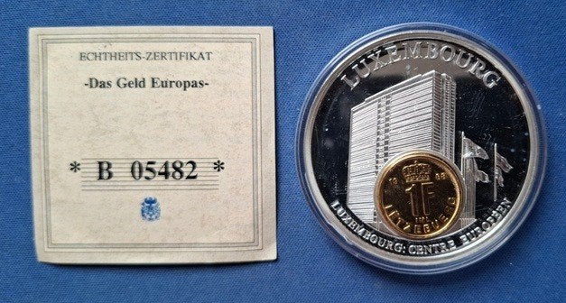 Penning Luxemburg 1 franc, Verzenden, Overige materialen, Buitenland
