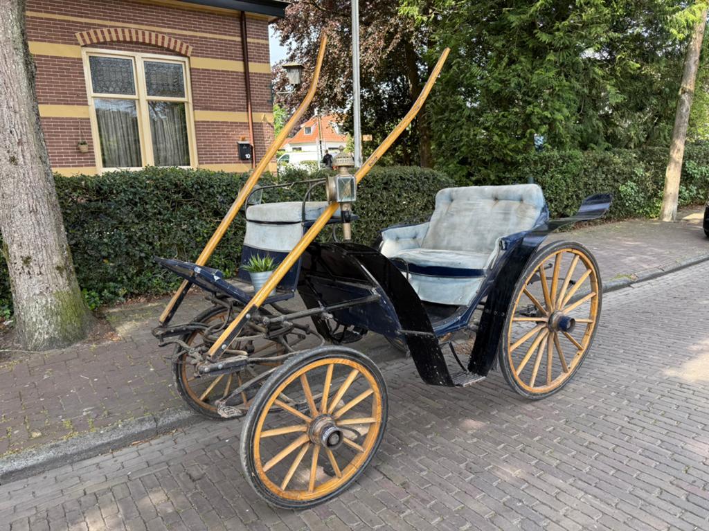 Mooi antieke Koets!, Ophalen