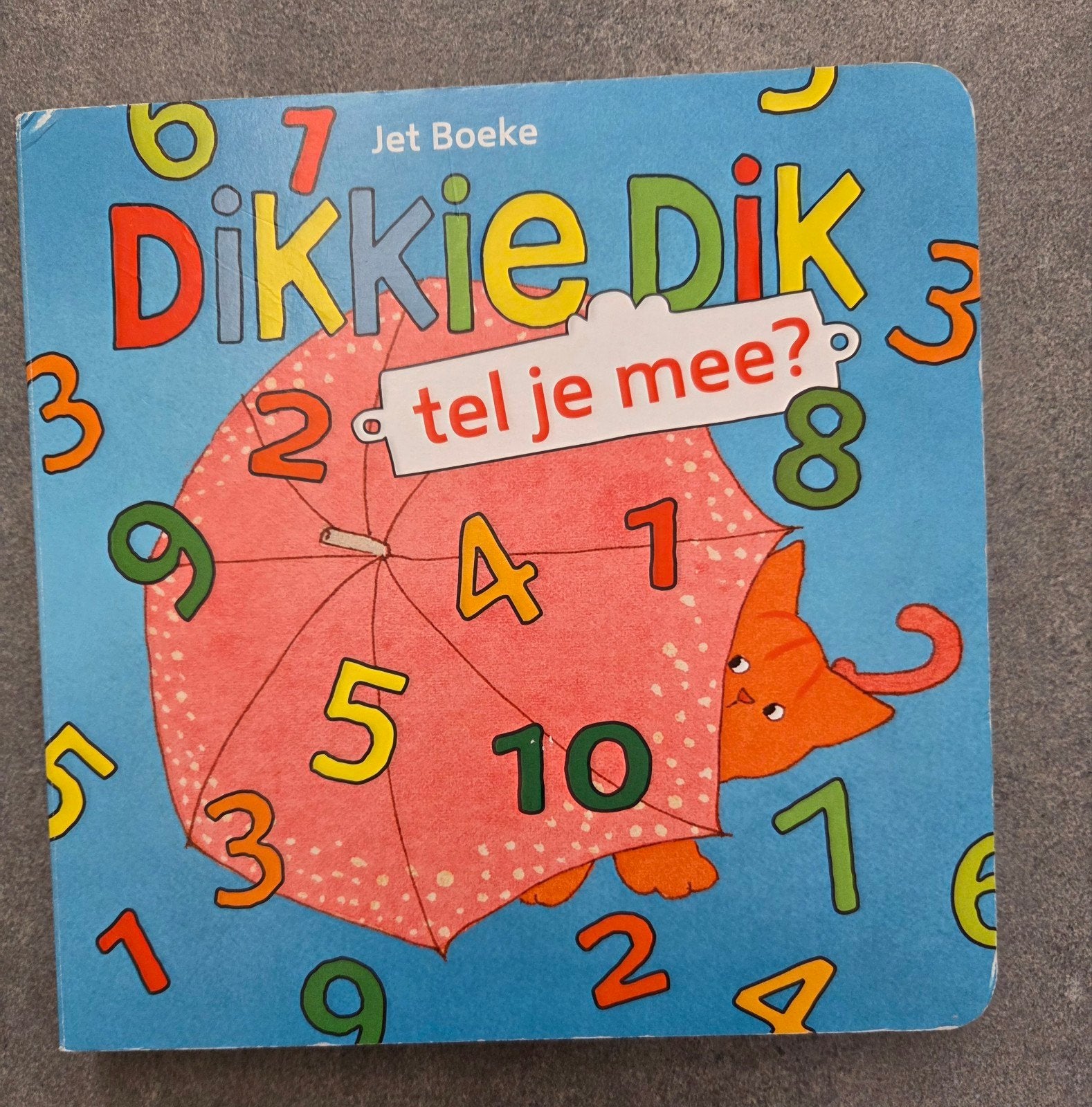 Dikkie dik tel je mee, Boeken, Ophalen