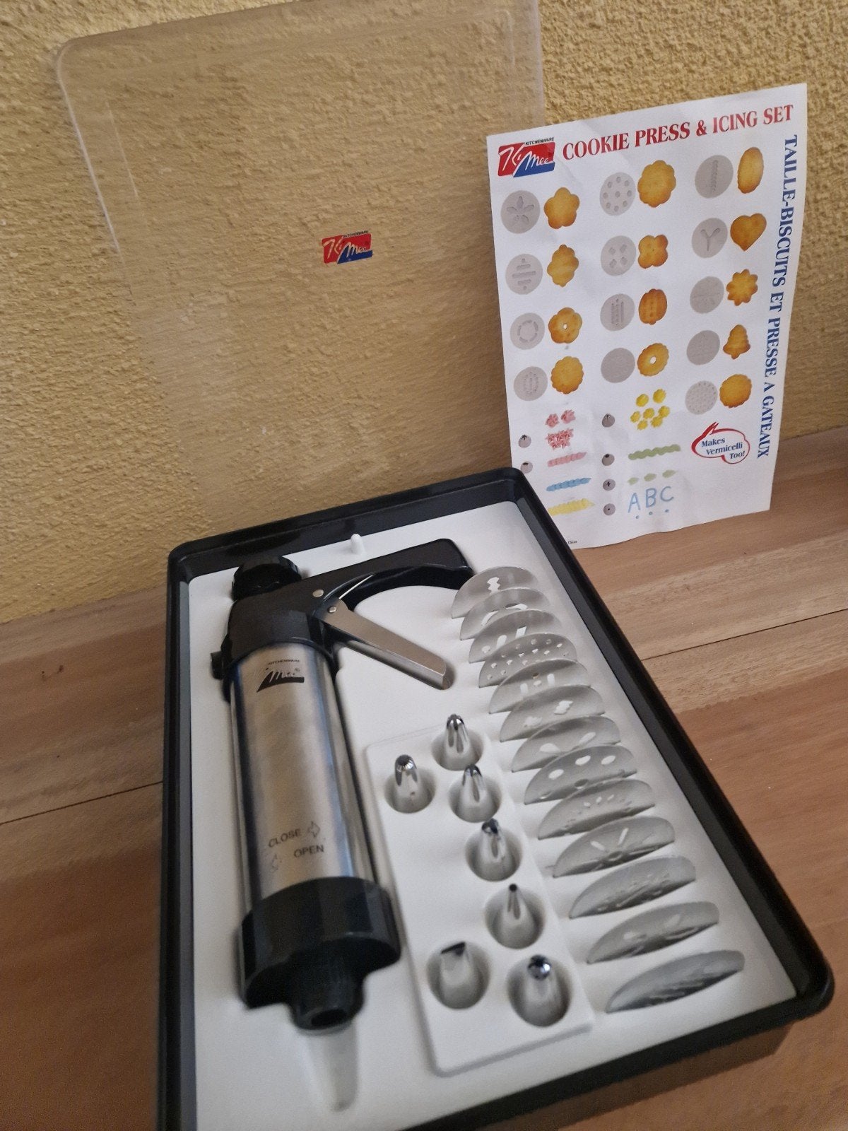 Ki Mee deegspuit met accessoires, Ophalen, Zo goed als nieuw