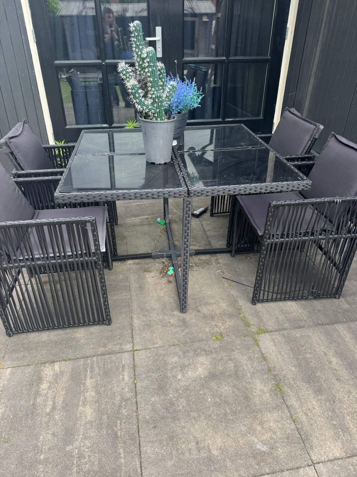 Compact tuinset, Ophalen, Zo goed als nieuw