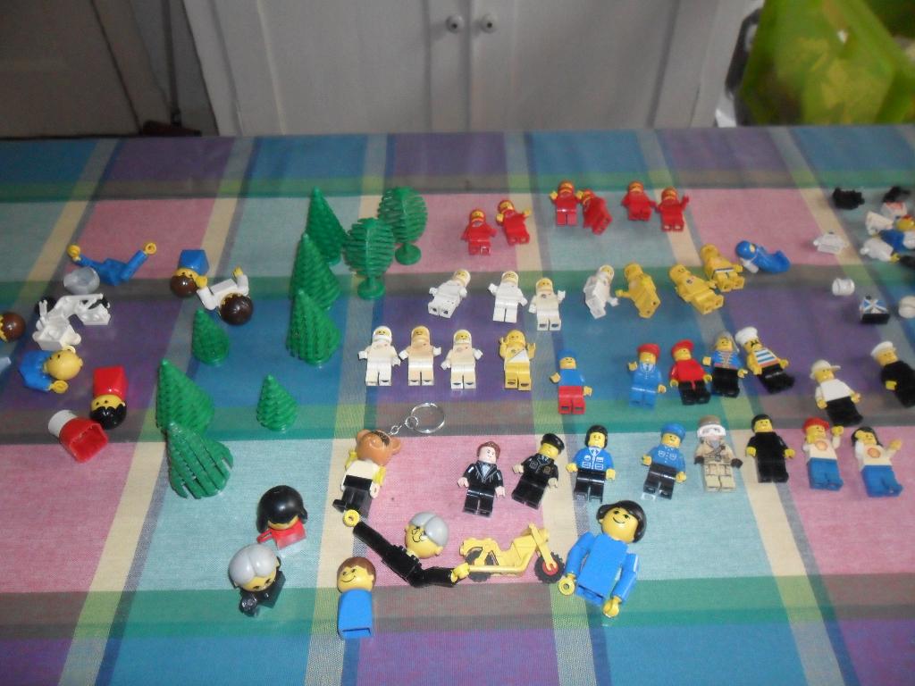 vintage space ruimtevaart LEGO minifiguren astronauten +, Ophalen of Verzenden, Gebruikt, Lego