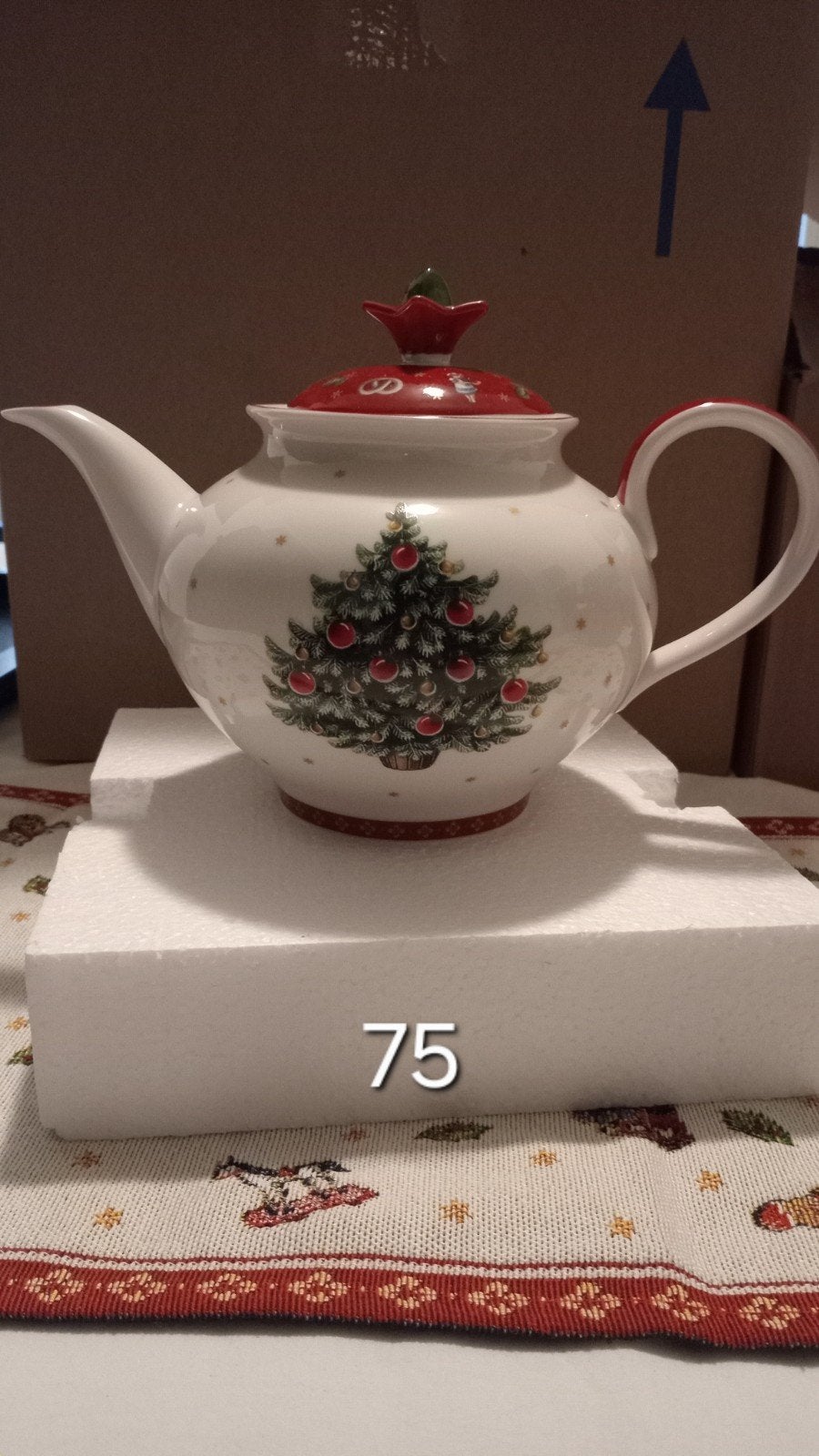 Villeroy & Boch Toy's Delight Theepot Kerstboom Design, Klassiek, Villeroy & Boch, Nieuw, Ophalen of Verzenden