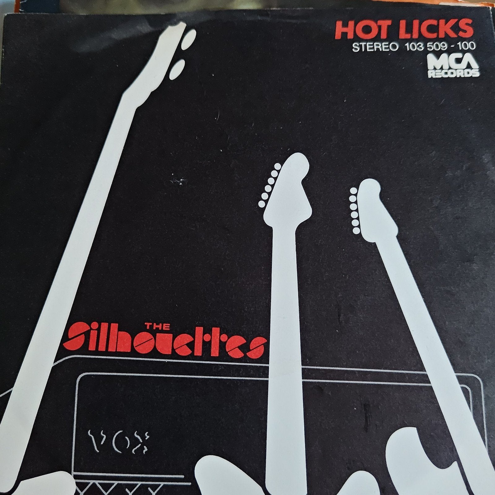 Hot Licks - The Silhouettes (Vinyl Single), Cd's en Dvd's, Vinyl Singles, Gebruikt, Originele persing, 7 inch, Ophalen of Verzenden