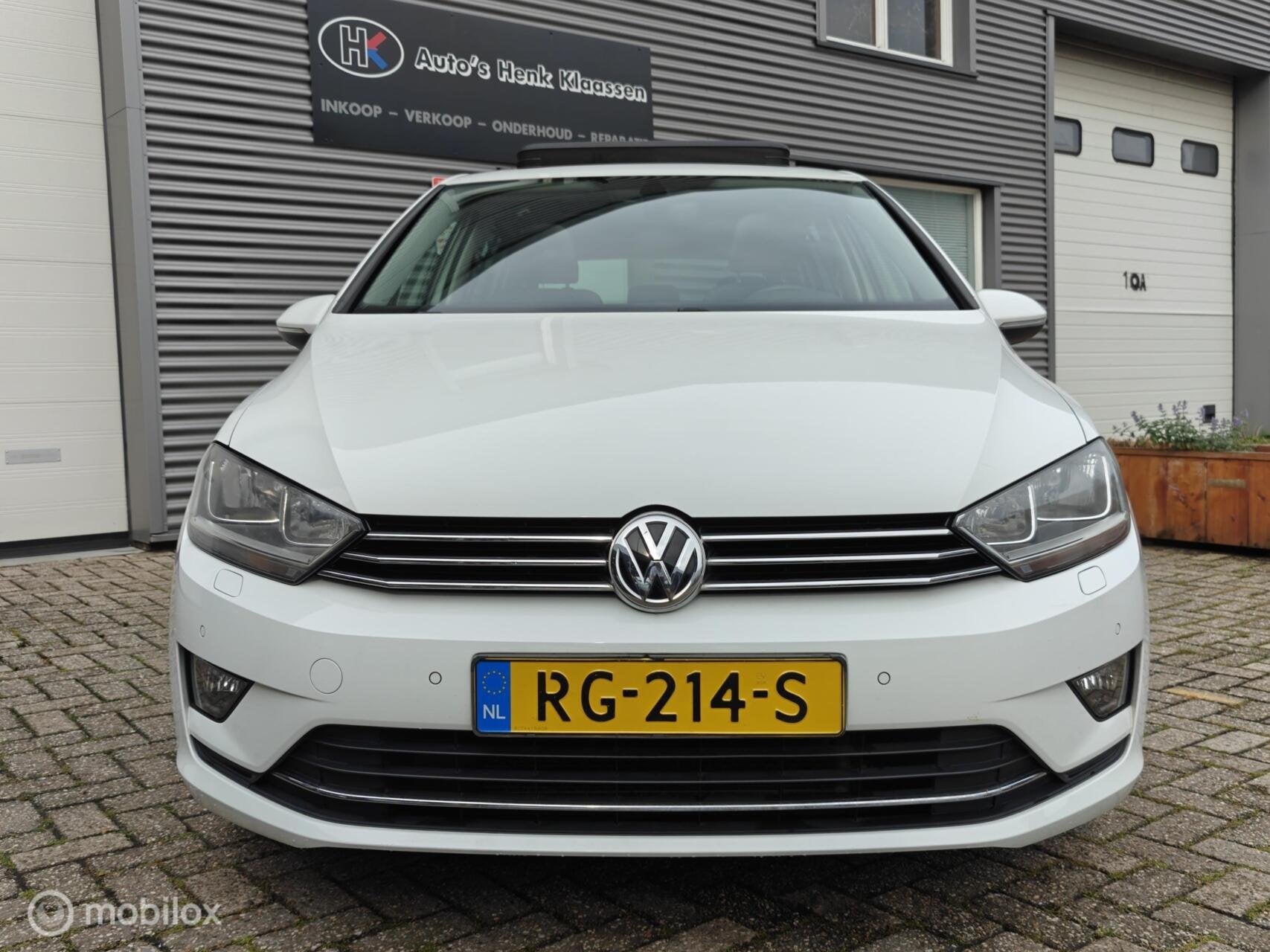 Volkswagen Golf Sportsvan 1.4TSi 125pk DSG-7 Panorama Trekh., Auto's, 125 pk, Euro 6, 4 cilinders, Wit