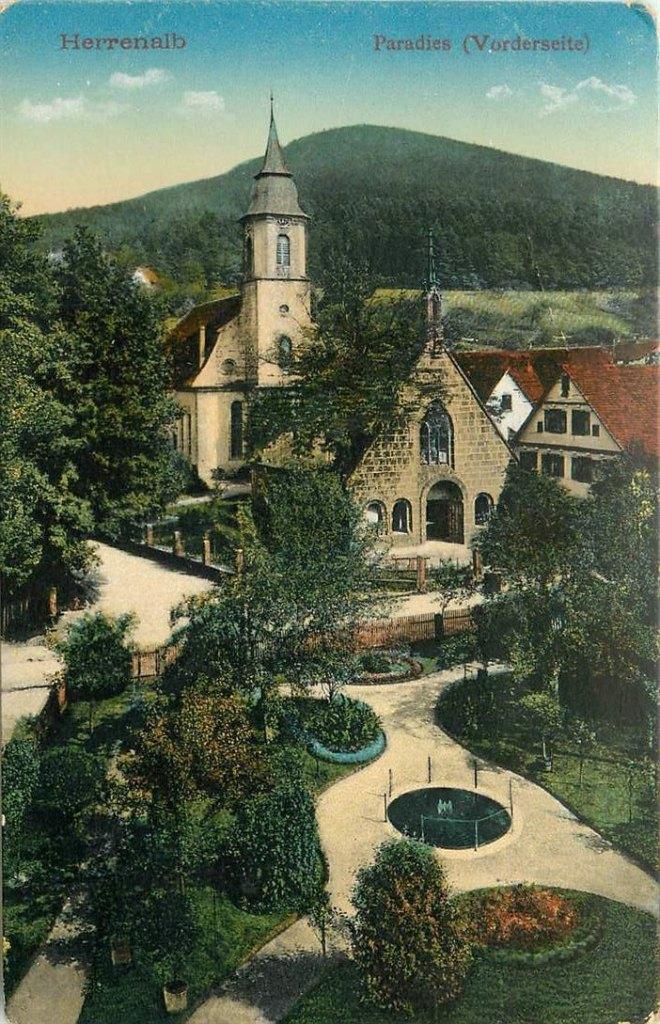 381-188-013 Herrenalb Paradies, Verzenden, Voor 1920, Duitsland