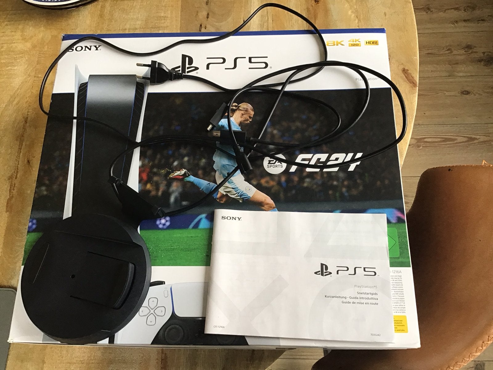 PlayStation5 ACCESSOIRES!; standaard, netsnoer, HDMI kabel, Ophalen of Verzenden, Zo goed als nieuw